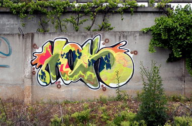 Graffiti Bombing in Constan?a - Photo by iammok1 (2012)