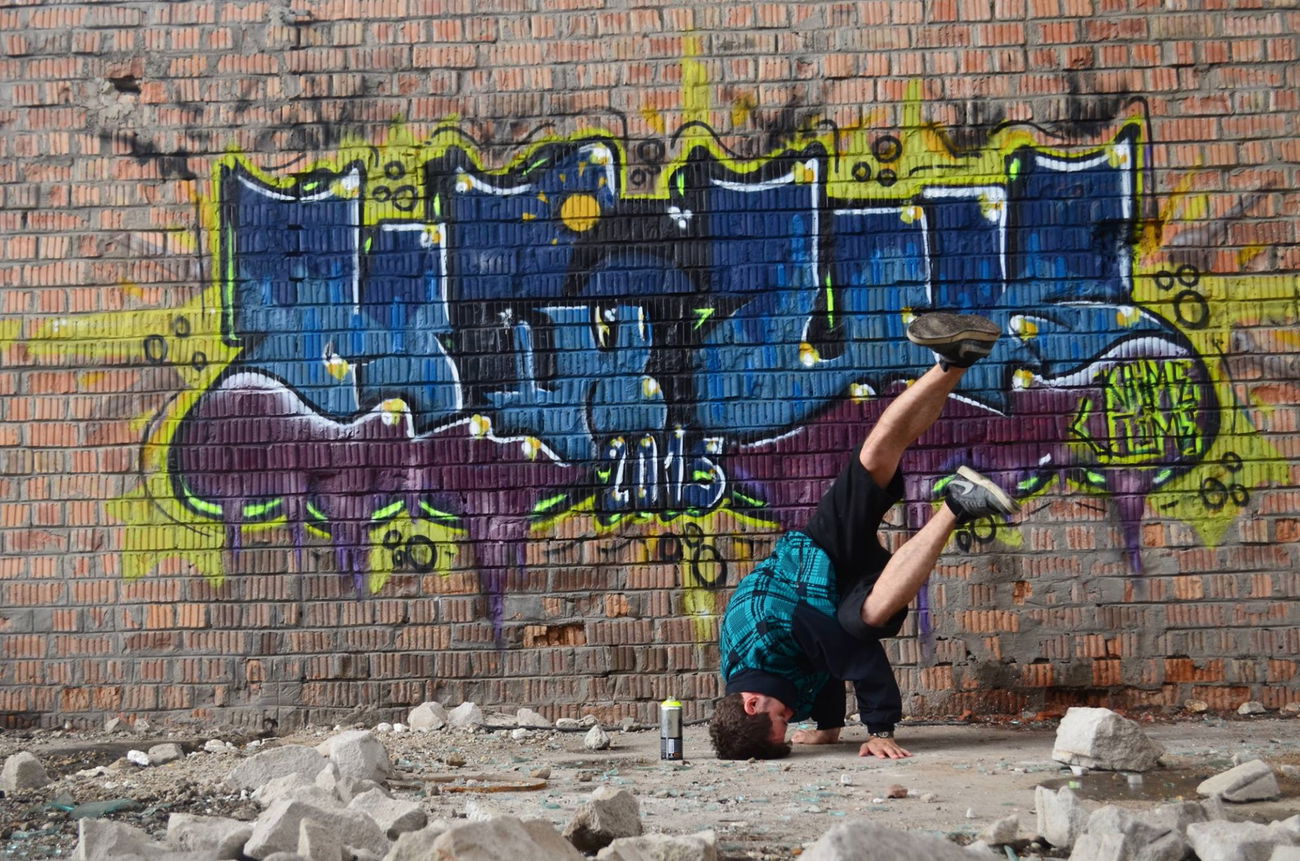 Graffiti Wall - Photo by iammok1