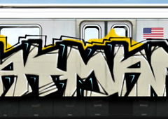 Graffiti Wall - Photo by ibwke - graffitiswat, batman, battle