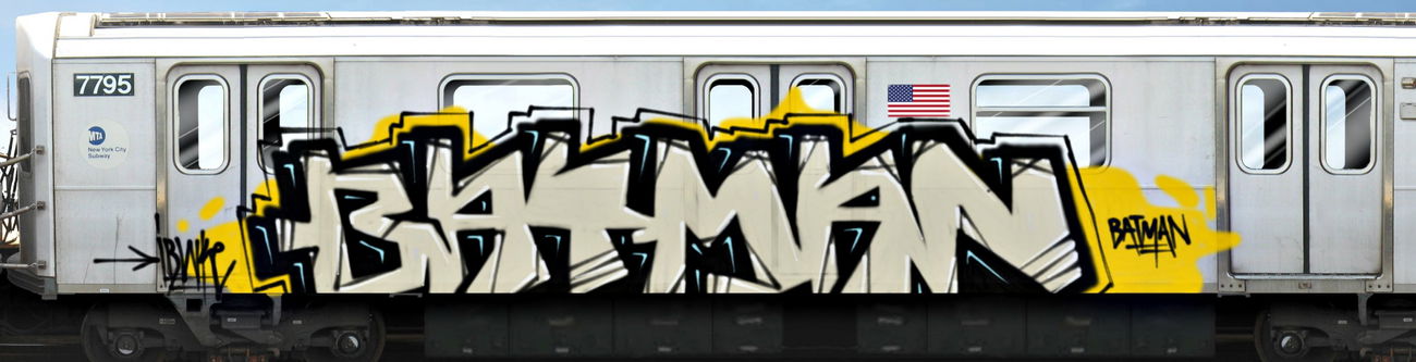 Graffiti Wall - Photo by ibwke - graffitiswat, batman, battle