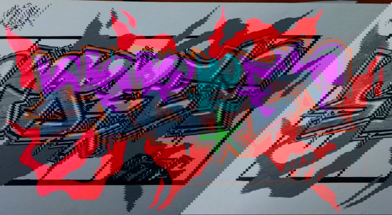 Graffiti Sketch in Plovdiv - Photo by ibwke