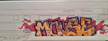 Graffiti Wall in PLOVDIV - Photo by ibwke - mouse, battle