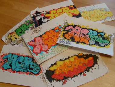 Graffiti Sketch - Photo by iceone - acr, iceone (2012)