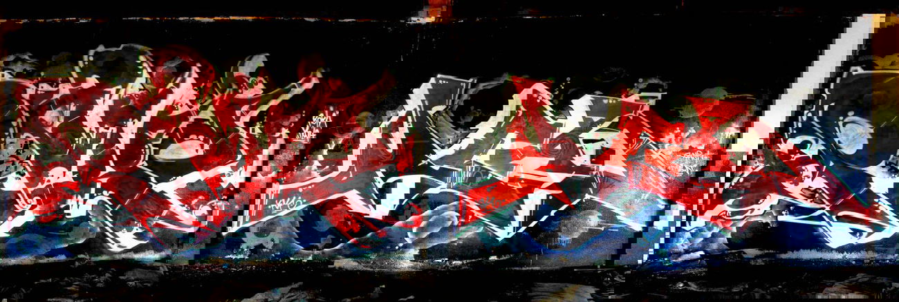 Graffiti Wall - Photo by ichstalingrad - SL, KK, roca (2013)