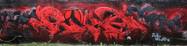 Graffiti Wall - Photo by ichstalingrad - roca, sl, kk (2014)