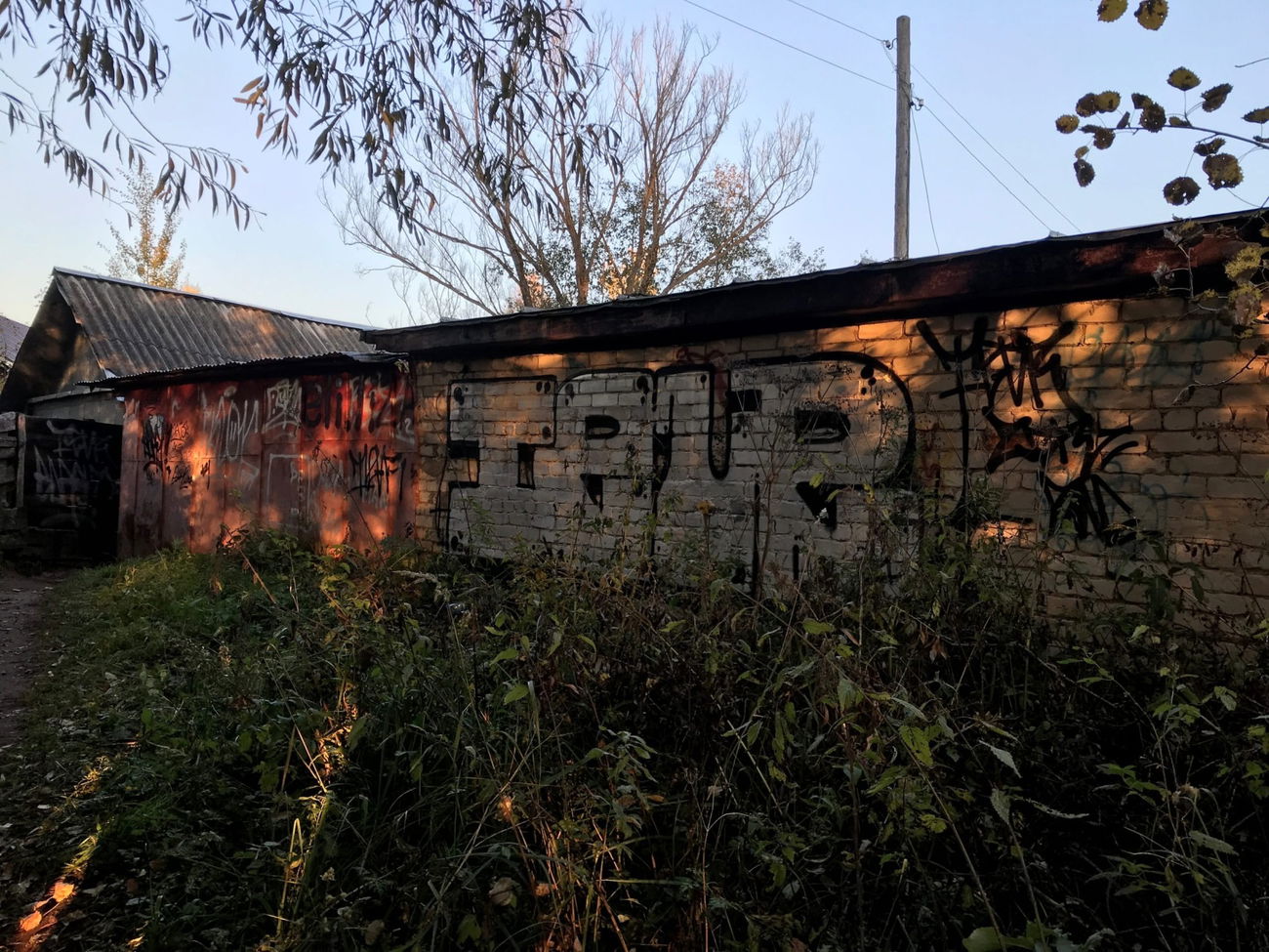 Graffiti Bombing in Russia - Photo by ievr (2021)