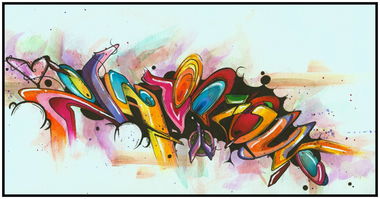 Graffiti Sketch in Lithuania - Photo by ifran