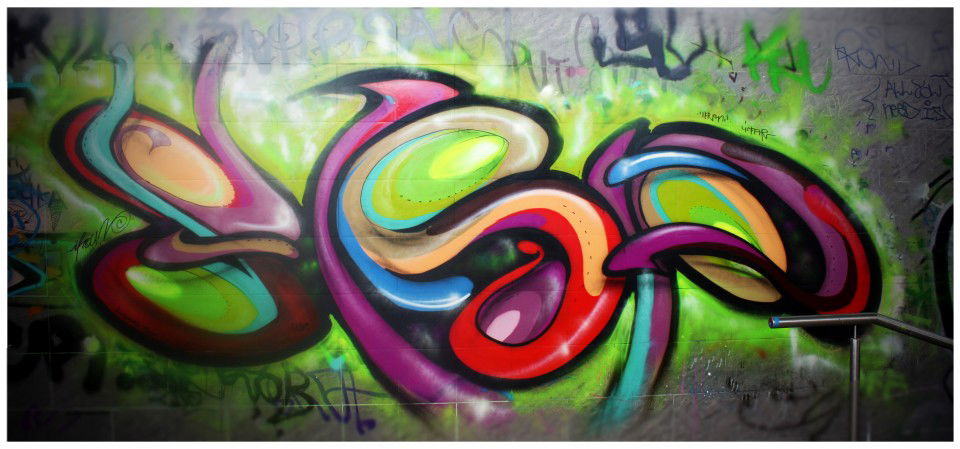 Graffiti Bombing - Photo by ifran