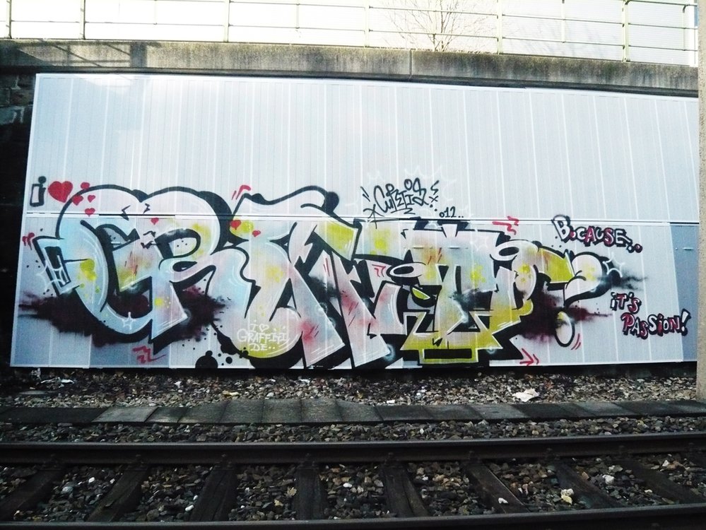 Graffiti Wall - Photo by ilovegraffiti - Curtis (2012)