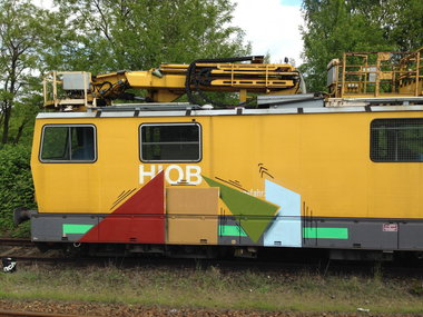 Graffiti Train - Photo by ilovetrains
