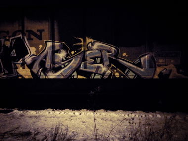 Graffiti Train - Photo by iltis