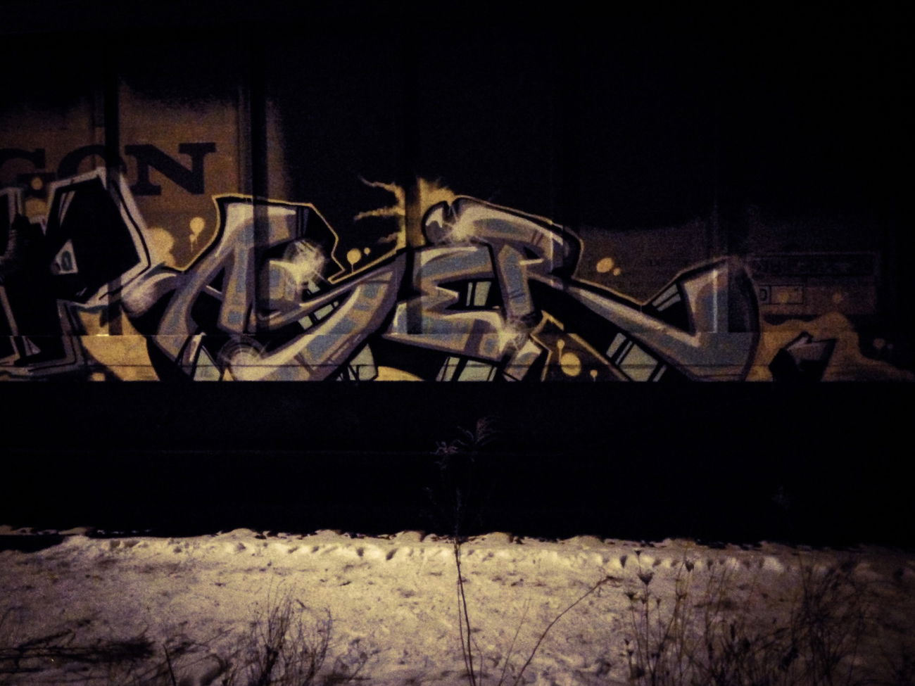 Graffiti Train - Photo by iltis