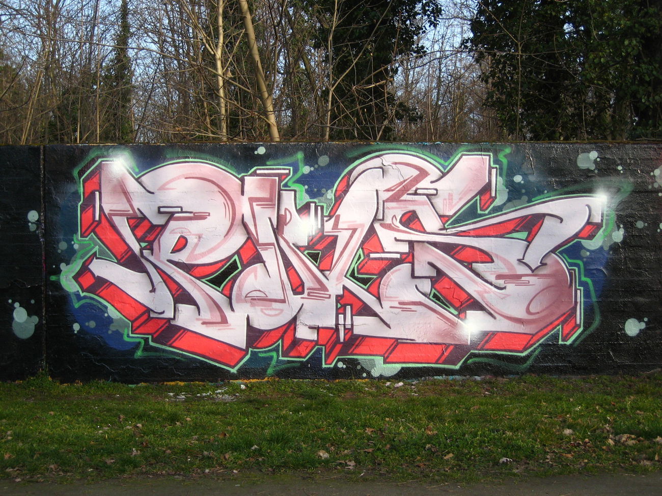 Graffiti Wall - Photo by imPULS - Puls, Mannheim (2014)