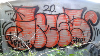 Graffiti Wall - Photo by imes - imesimesongraffitithrowupflopflope (2020)