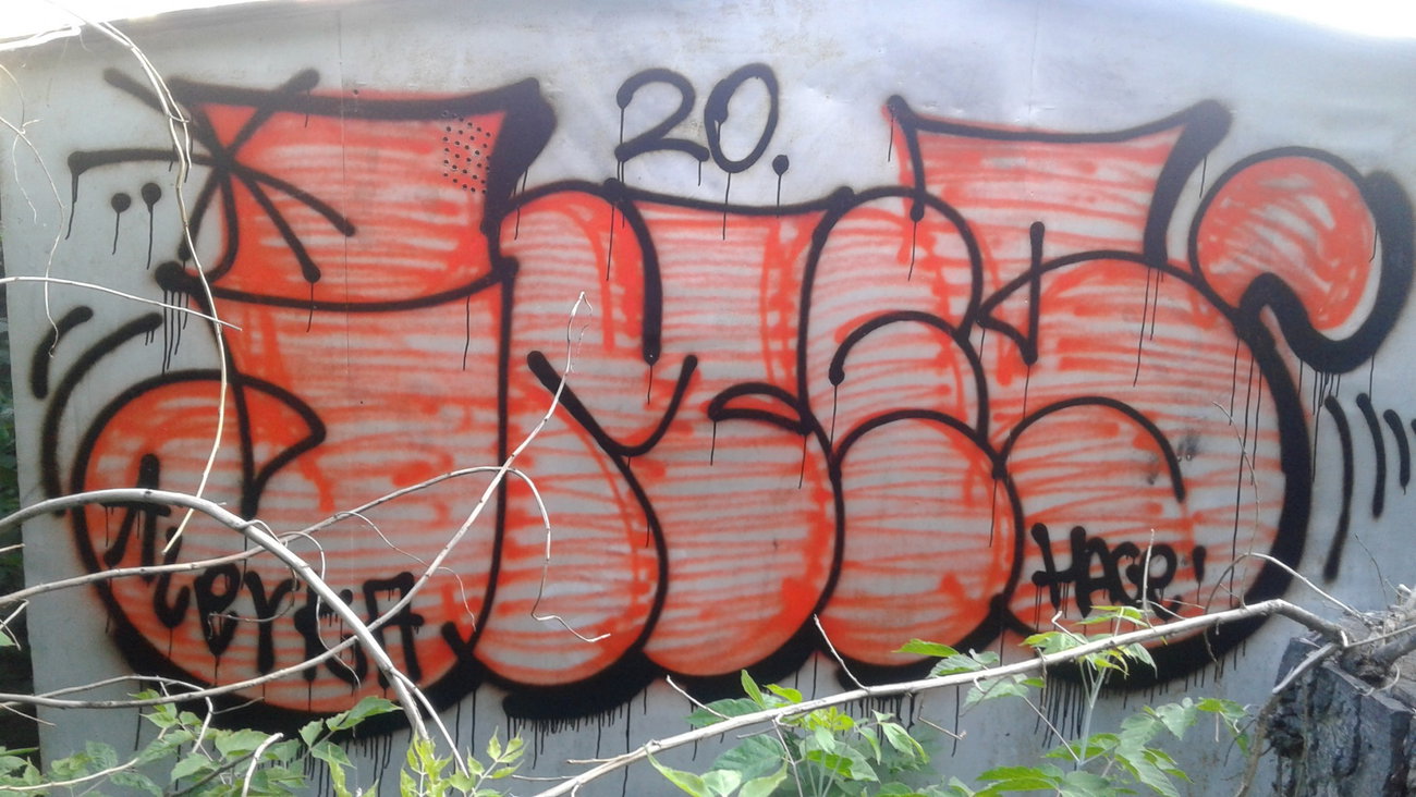 Graffiti Wall - Photo by imes - imesimesongraffitithrowupflopflope (2020)