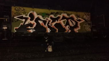 Graffiti Wall - Photo by incognitox - freight, fr8, h8 (2017)