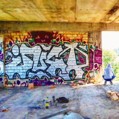 Graffiti Wall in Polska - Photo by incognitox - back, inco, abadoned (2017)