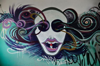 Graffiti Wall - Photo by indygo - weird, style, indy