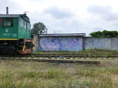 Graffiti Wall - Photo by inkfcr - 4aske, Joker (2013)