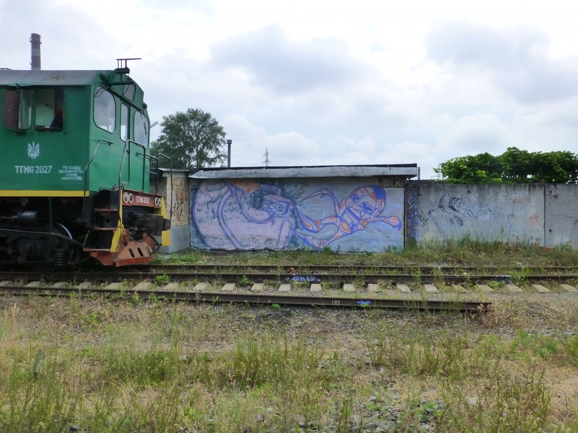 Graffiti Wall - Photo by inkfcr - 4aske, Joker (2013)