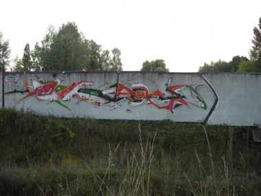 Graffiti Wall - Photo by inkfcr - Joker (2012)