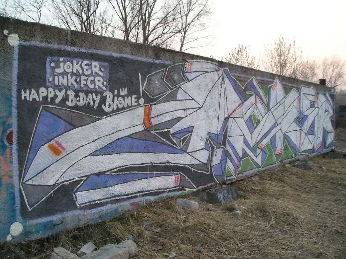 Graffiti Wall - Photo by inkfcr - Joker (2013)