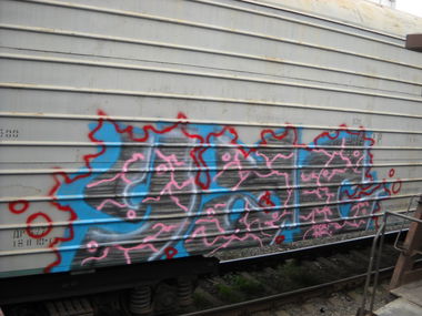 Graffiti Train - Photo by inkfcr - 4?? (2012)