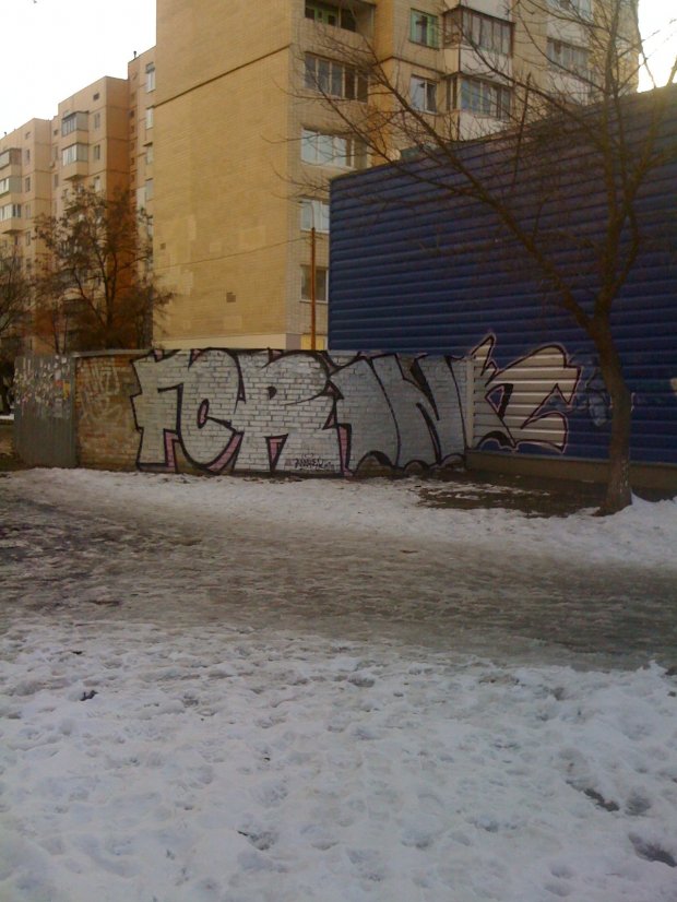 Graffiti Bombing - Photo by inkfcr - FCR, INK (2013)