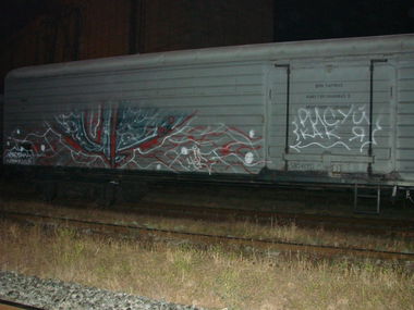 Graffiti Train - Photo by inkfcr - 4as (2011)