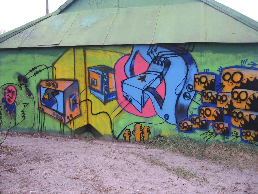 Graffiti Wall - Photo by inkfcr - Joker (2002)