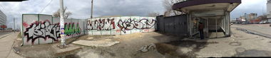 Graffiti Wall - Photo by inkfcr - Bisk, Moa, Andreal (2013)