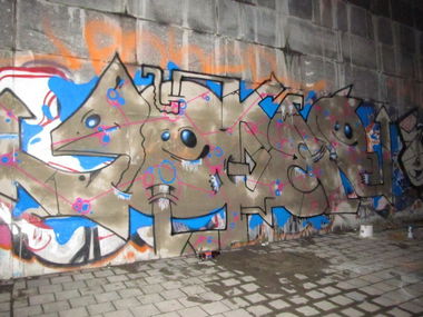 Graffiti Wall - Photo by inkfcr - JOKER (2012)