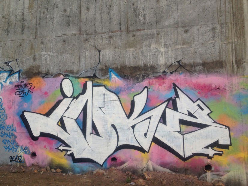 Graffiti Wall in Vladivostok - Photo by inkz - inkz, vladivostok, graffiti (2012)