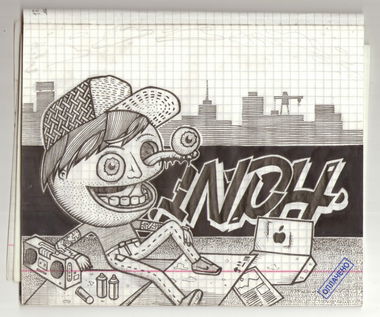 Graffiti Sketch in perm - Photo by inph1 - inph1, inph, scetch