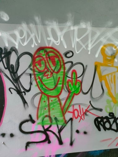 Graffiti Bombing - Photo by inspektoruchu (2025)