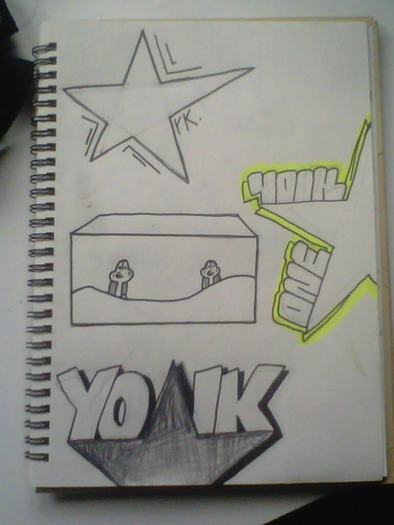 Graffiti Sketch - Photo by inspektoruchu (2025)