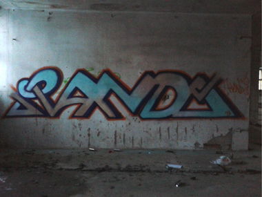 Graffiti Wall in Budapest - Photo by instantvizpor - rando, wg, abandoned (2013)