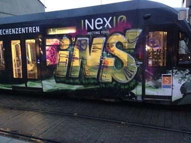Graffiti Train - Photo by insvnez (2016)