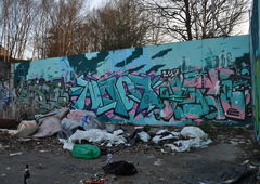 Graffiti Wall - Photo by insvnez (2017)