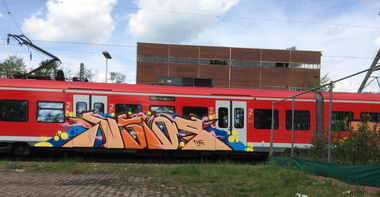 Graffiti Train - Photo by insvnez (2017)