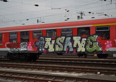 Graffiti Train - Photo by insvnez