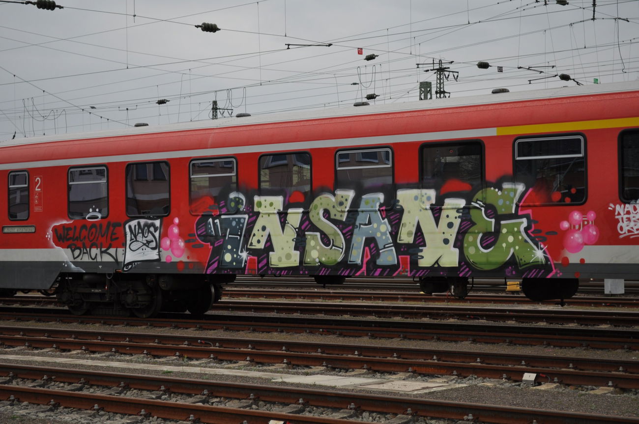 Graffiti Train - Photo by insvnez