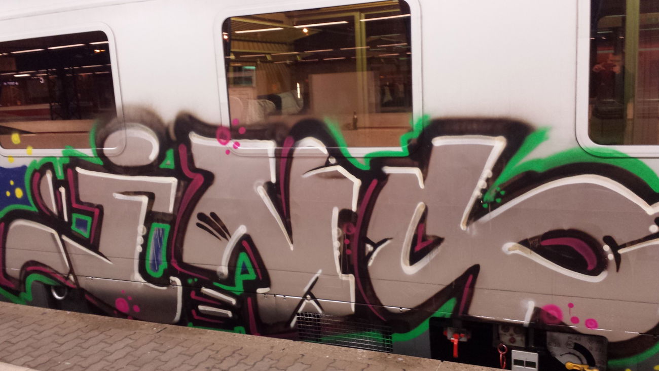Graffiti Train - Photo by insvnez