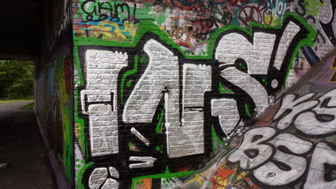 Graffiti Wall - Photo by insvnez