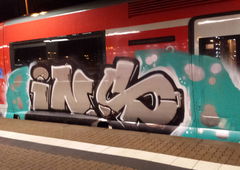 Graffiti Train - Photo by insvnez