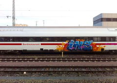 Graffiti Train - Photo by insvnez - ins, saarbrücken, trains (2016)