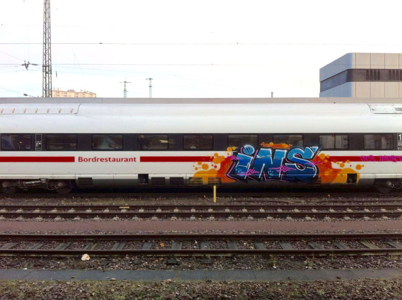 Graffiti Train - Photo by insvnez - ins, saarbrücken, trains (2016)