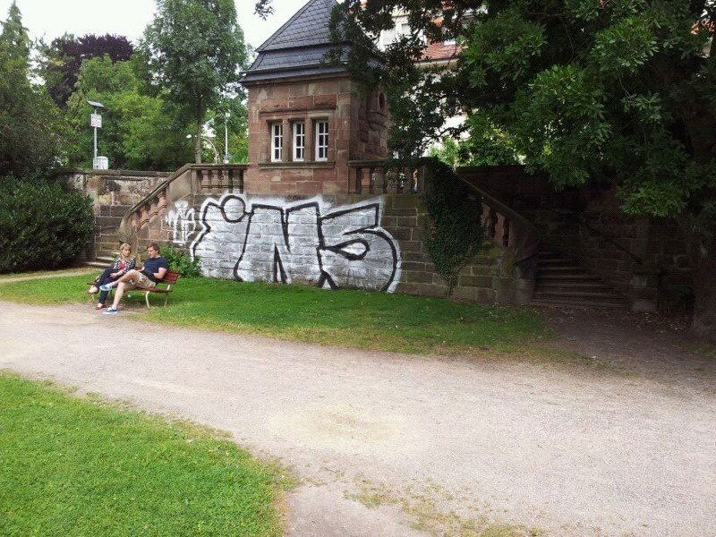 Graffiti Wall - Photo by insvnez (2012)