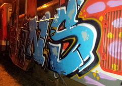 Graffiti Train - Photo by insvnez