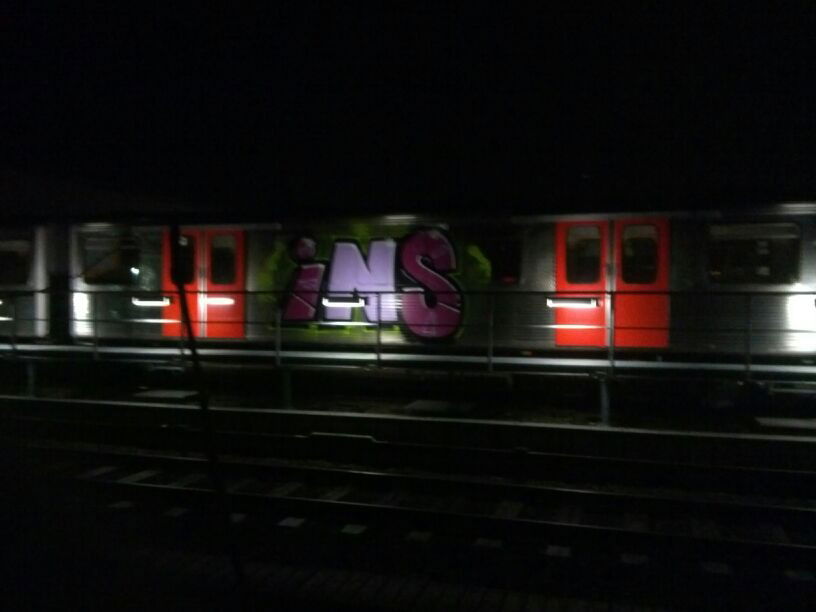 Graffiti Train - Photo by insvnez (2013)